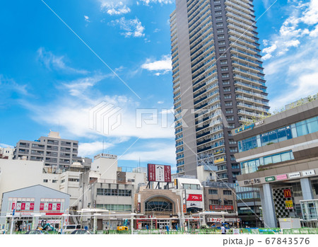 駅前風景 国分寺駅 駅前風景 国分寺駅 67843576