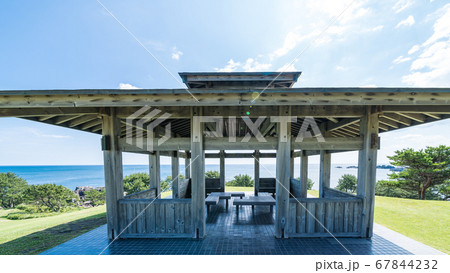 青森県八戸市　種差海岸の綺麗な風景 67844232