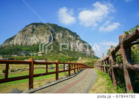 山房山 遊歩道 風景 67844792