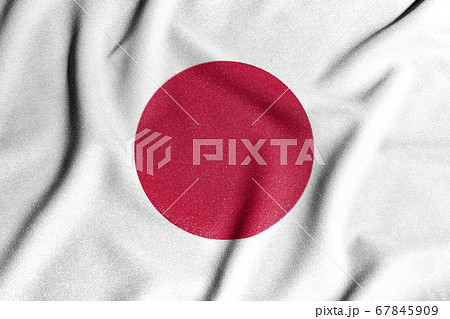 National flag of the Japan. The main symbol of an 67845909