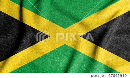 ジャマイカ国旗の画像素材 ピクスタ