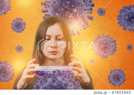 Collage featuring a European woman wearing a 67845949