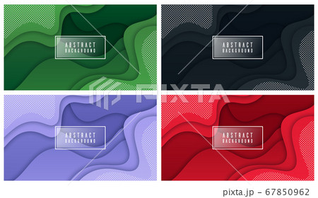 Colorful liquid and geometric background with fluid gradient shapes 67850962