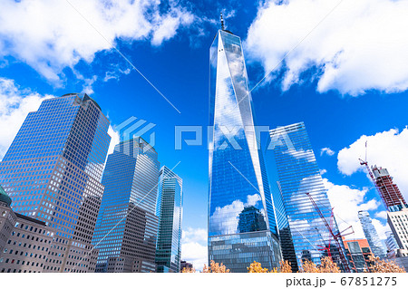 《ニューヨーク》ワールドトレードセンターの摩天楼・マンハッタン 《ニューヨーク》ワールドトレードセンターの摩天楼・マンハッタン 67851275