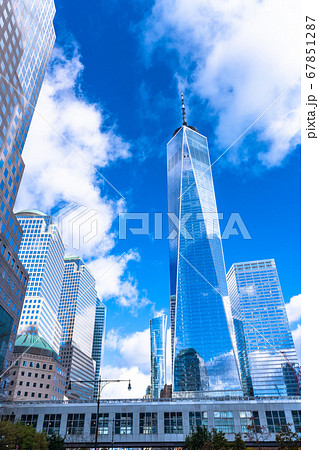 《ニューヨーク》ワールドトレードセンターの摩天楼・マンハッタン 67851287