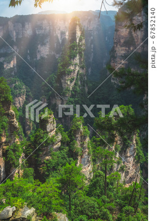 Stunning Mountain formations in Zhangjiajie 67852140