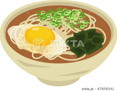 月見そば 月見そば 67856341