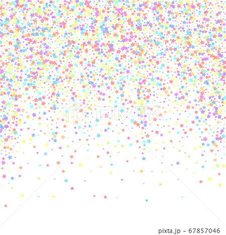 Festive confetti. Celebration stars. Colorful star 67857046