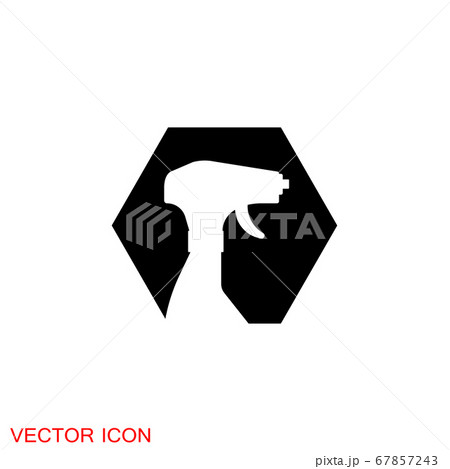 Cleaning icon. Industrial Cleaning Services Risky 67857243