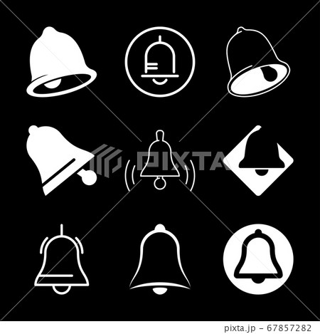 Green Bell Icon. Royalty Free SVG, Cliparts, Vectors, and Stock  Illustration. Image 86470572.