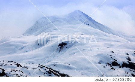 雪の山 雪山 ゆきやま 67858500