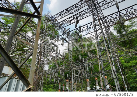 使われなくなた変電所・旧幌内炭鉱変電所 67860178