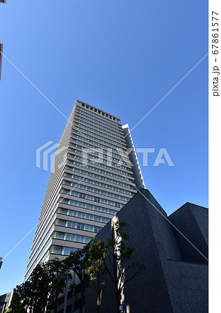 仙台中心部のビルと都会の風景 67861577