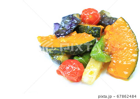 おいしい夏野菜の揚げ浸し 67862484