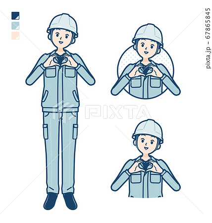 simple work wear Construction site 67865845