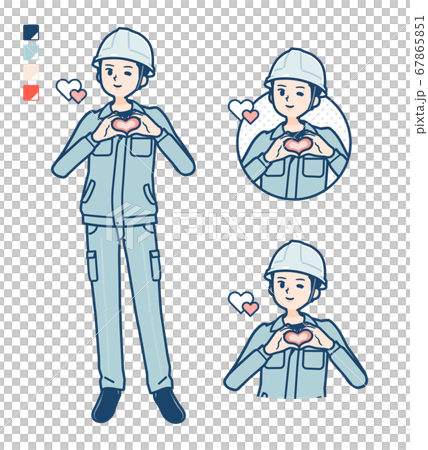 simple work wear Construction site 67865851