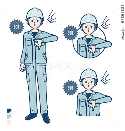 simple work wear Construction site man_Booing simple work wear Construction site man_Booing 67865885