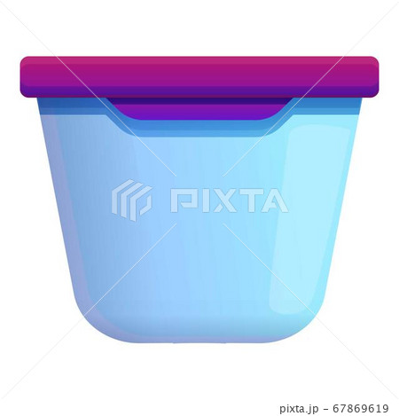Plasticware icon, cartoon style 67869619