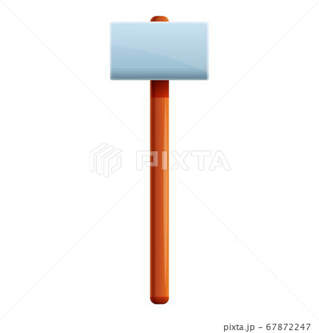 Blacksmith sledgehammer icon, cartoon style Blacksmith sledgehammer icon, cartoon style 67872247