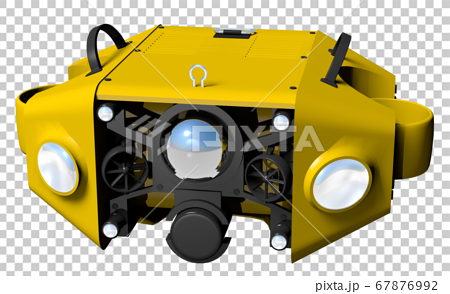 Underwater Drone Stock Illustration