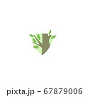 environment guard logo with a tree in green shield 67879006