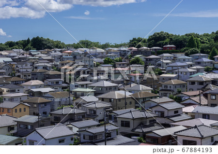 1970年代造成の住宅地 1970年代造成の住宅地 67884193