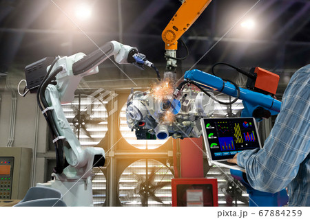 Engineering control of robotics in industrial Engineering control of robotics in industrial 67884259