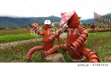 Cloudy view of the Hakka Culture Park Cloudy view of the Hakka Culture Park 67885919