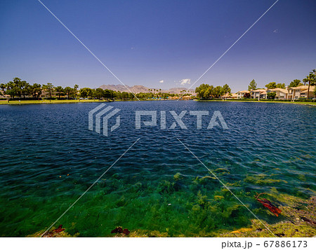 Sunny view of the Desert Shores community Sunny view of the Desert Shores community 67886173