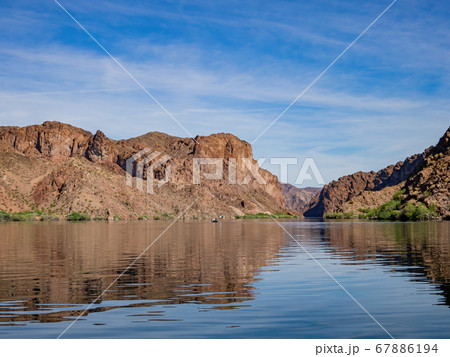 Sunny view of the beautiful landscape around 67886194