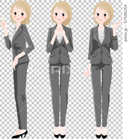 スーツの女性 67886264