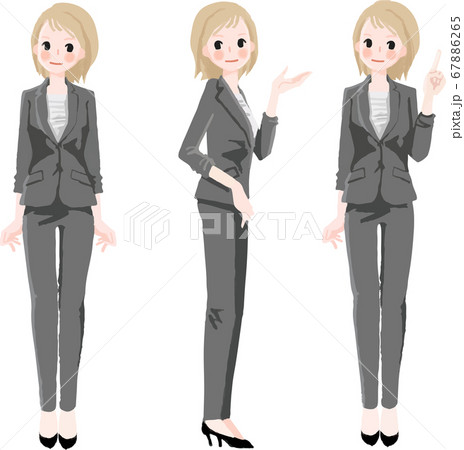 スーツの女性 67886265