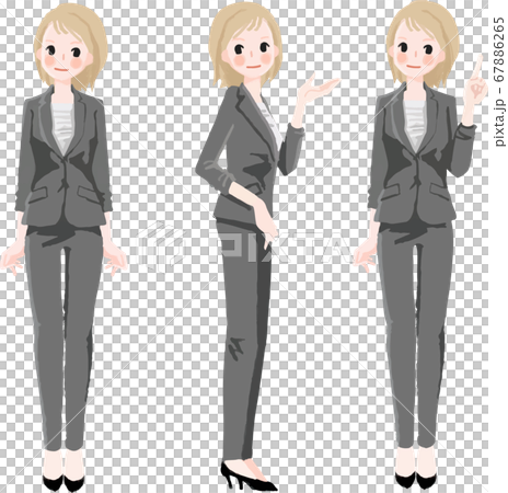 スーツの女性 67886265