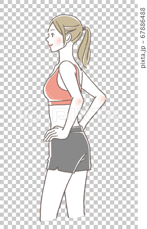 A woman to sport A woman to sport 67886488