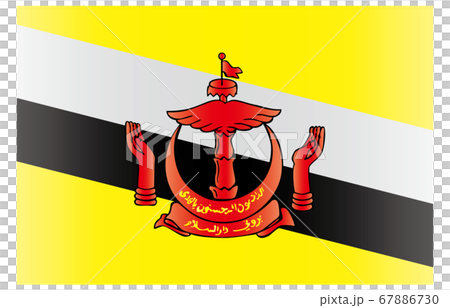 New World Flag 2:3 Ver gradation Brunei New World Flag 2:3 Ver gradation Brunei 67886730