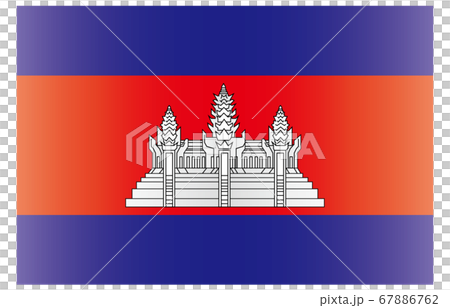 New World Flag 2:3 Ver gradation Cambodia New World Flag 2:3 Ver gradation Cambodia 67886762