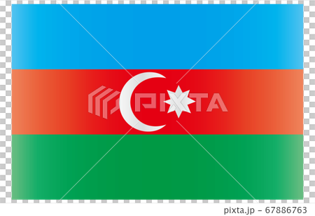 New World Flag 2:3 Ver gradation Azerbaijan New World Flag 2:3 Ver gradation Azerbaijan 67886763