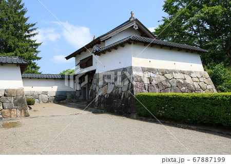 花巻城の西御門 67887199