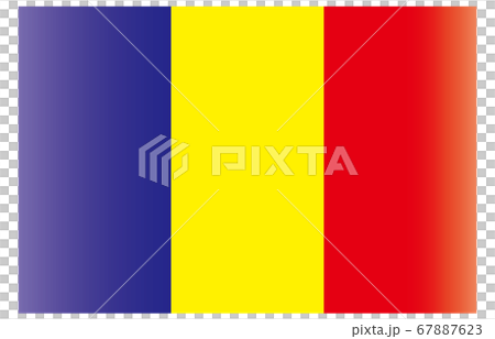 New World Flag 2:3 Ver gradation Romania 67887623