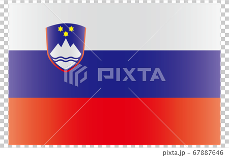 New World Flag 2:3Ver Gradient Slovenia 67887646