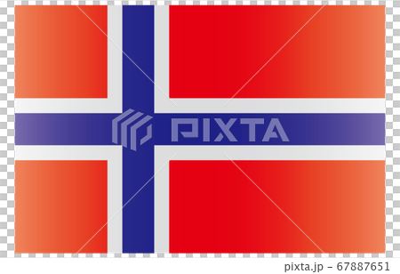 New World Flag 2:3 Ver gradation Norway 67887651