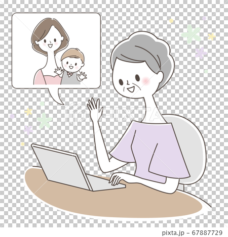 オンライン帰省 67887729
