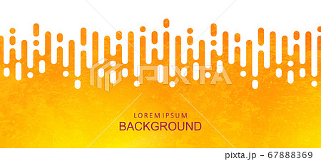Abstract textured yellow background with gradient, vertical rounded stripes 67888369