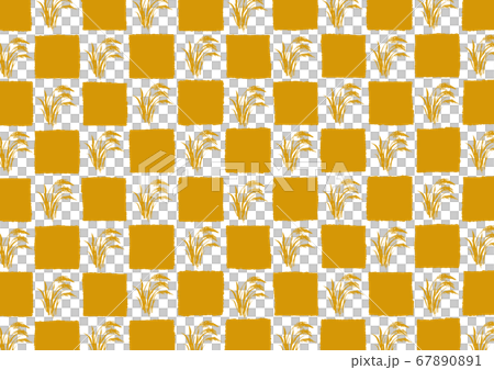 Rice brush pattern 67890891