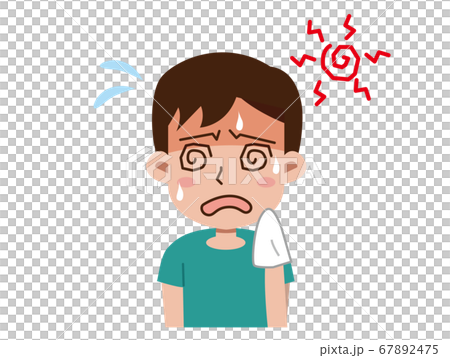 中暑插畫人 中暑插畫人 67892475
