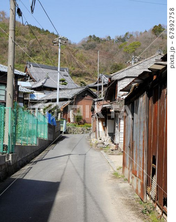 大崎上島　木江の町並み　浄泉寺の周辺　（広島県） 67892758