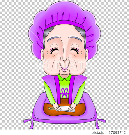 Celebration of longevity (old woman) graduation (90 years old), etc. 67893742