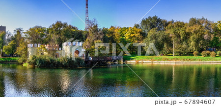 Dukovsky Park in Odessa, Ukraine 67894607