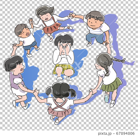 日本の歌遊び-かごめかごめ 67894806