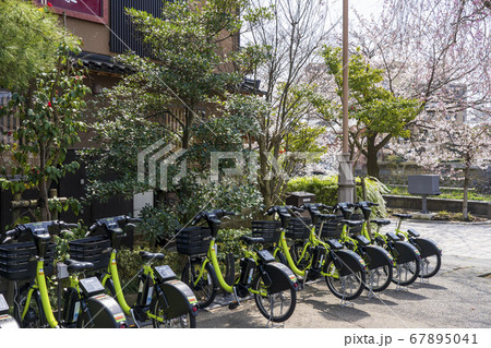 金沢旅行　レンタサイクル 67895041